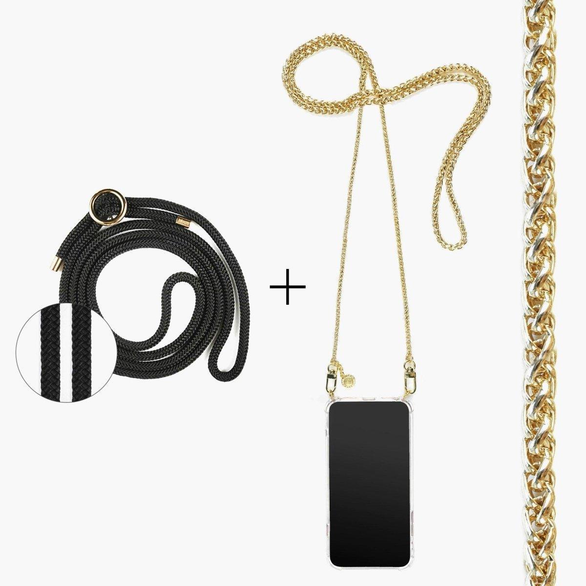 Handyhülle mit Handykette Handykordel für iPhone 13 Serie - Jalouza